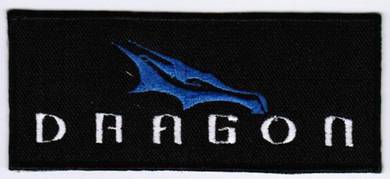 Space SpaceX Dragon Emblem Logo #2 Patch