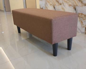 SO03D120 NEW Bangku Panjang 120cm Long Bench Brown