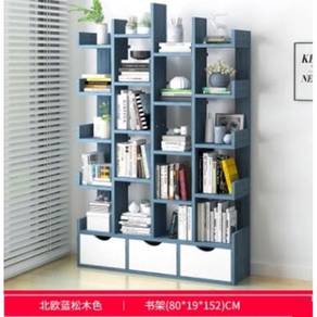 BLUE Book STORAGE RACK BOOKSHELF Big Book Shelves