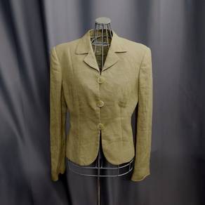 Emporio Armani Career Office Linen Top/Blazer