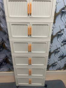 50cm 6-Tier Storage Organizer (Solid White)