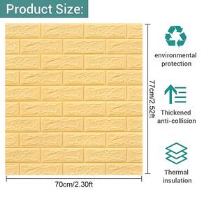 3D wallpaper stickers wall stickers wallpaper foam