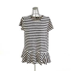 Ralph Lauren Polo B/W Flounce Short Sleeve