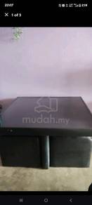 coffee table with 4 chair