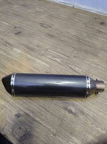 exhaust akrapovic motor ekzos carbon padu