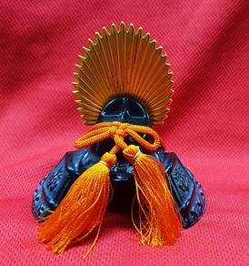 Vintage Japanese Iron Brass Small Replica Samurai