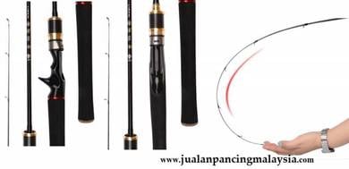 Malaysia liren craft 1-2lb ultralight spinning rod