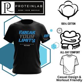 EVERBUILD T-shirt COTTON "BREAK YOUR LIMITS"