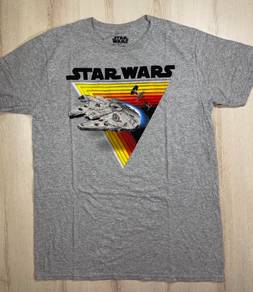 Star Wars Millennium Falcon Grey Tee #BR1 Used