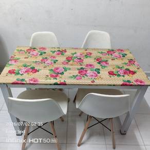 meja makan 4kerusi