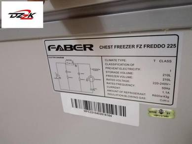 Faber 210L - Freedo 225 New model freezer