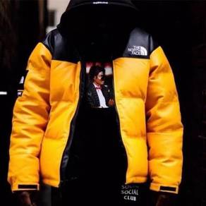 The North Face Leather Down Jacket