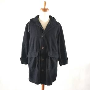Calvin Klein Hooded Wool Coat