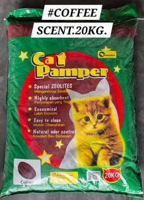 Pamper Cat Litter 20kg Pasir Kucing Toilet Tandas