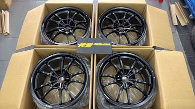 Mugen MF10 Black 18x9.5J FL5 FK8 Type R Rim Wheel