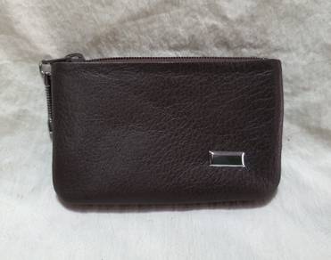 leather coin purse.