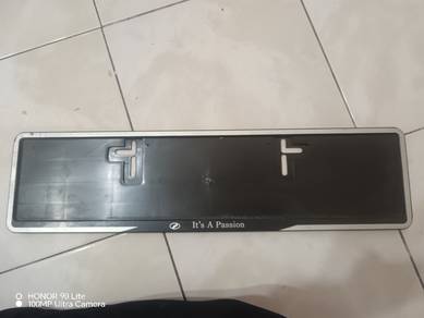 Frame Plate Number