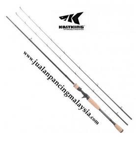 Kastking spartacus ii casting fishing rod, 2tips,
