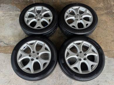 Sport rim second 17 estima siap tayar Camry innova