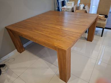 Solid Designer Teak Wood Dining Table (8 seater)
