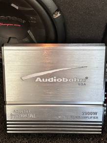 2900W Monoblock Audiobahn Amp