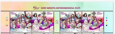 Mint Stamp Header International Woman Day 2025