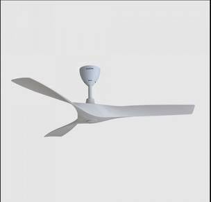 Alkova 56" DC Ceiling Fan AXIS3B56 MATT WHITE