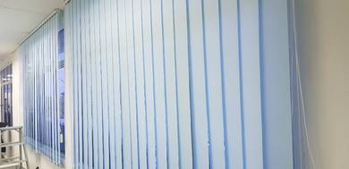 INSTALL VERTICAL BLIND l langsir jenis menegak