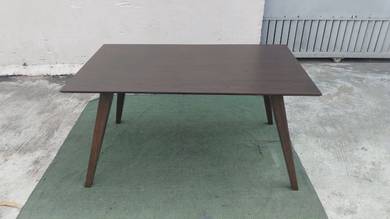 TM45A NEW * Meja Makan Kayu 5' Solid Wood Dining