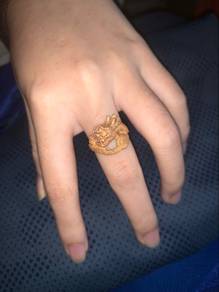 Dragon Brass Ring
