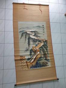 (B607) Chinese Great Wall Stitch Painting
