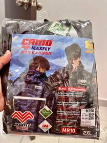 Raincoat maxfly camo new