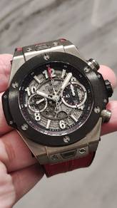 Hublot Big Bang Unico caramic titanium Skeleton