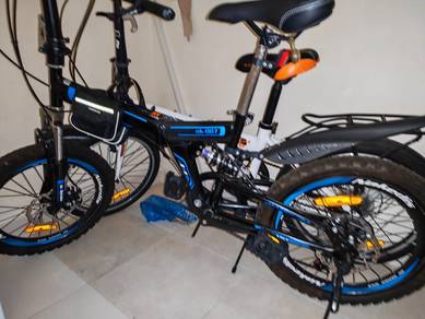 Bicycle with seat absorber, seldom ride, Gelugor