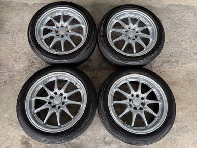 Rim ce28CR 16 inch silver made in thailand myvi ek