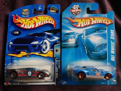 Hotwheels Ford GT40 track aces GT-40 stars