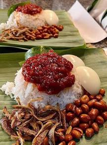 homemade nasi Lemak 