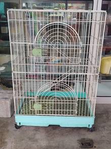 3 layer pet cage