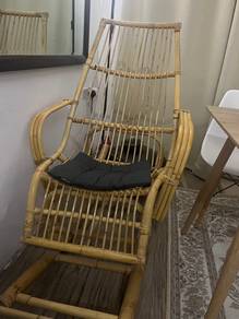 Kerusi Goyang Rotan Xtra large (leg rest)