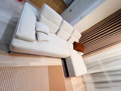 L SHAPE SOFA (like new)