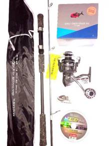 Gtech 5000 high carbon reel combo seahawk gachiri