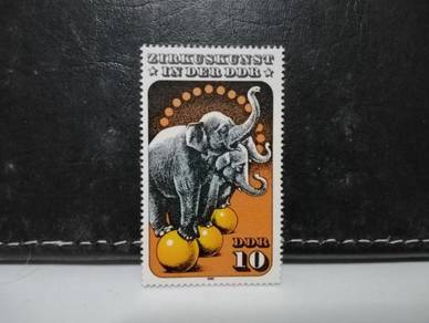 1985 Germany Stamp Circus Elephant