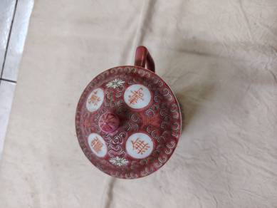 porcelain cup.