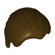 LEGO Dark Brown Hair Piece