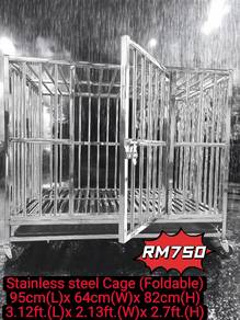Foldable stainless steel Cage 