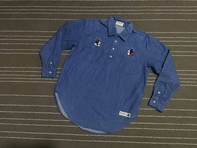 Mickey and friends woman denim chambray M to L