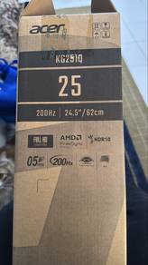 ACER KG251Q 24.5” GAMING MONITOR 