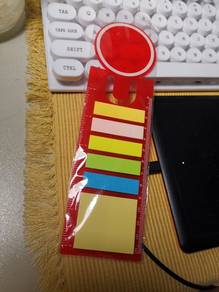 Japan design sticky note pad ruler bookmark limite