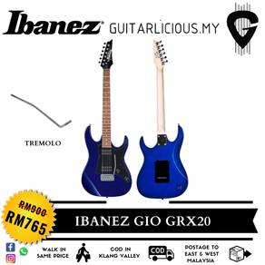 Ibanez GIO GRX20 (HH) Tremolo Electric Guitar Blue
