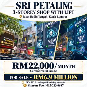 Shop lot For Sale in Sri Petaling,KUL